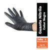 Caja guante nitrilo negro talla l