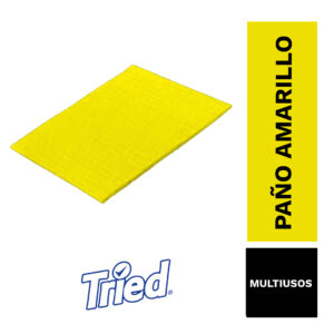 Paño multiuso amarillo 38x40 cm Tried granel