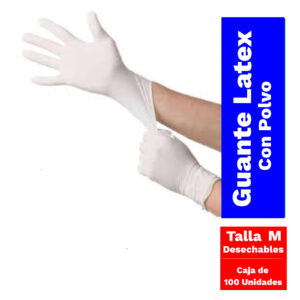 Caja guante clinico talla m 100/unid