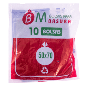 Bolsa Aseo Bm 50X70 cm 22 Micrones 10 Unidades