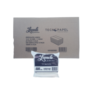Servilleta Tecnopapel Lunch 14x14 cm Paquete de 500 Unidades