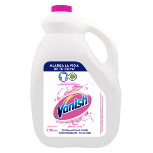 Limpiador Ropa Vanish Quita Manchas Ropa Blanca 3.7 L