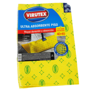 Trapero Virutex Ultra Absorbente 40x40 cm con Ojal