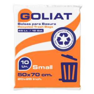 Bolsa de Aseo Goliat 28 Micrones 50x70 cm 10 Unidades