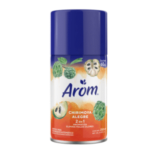 Repuesto Desodorante Ambiental Arom Automático Chirimoya Alegre 250 ml