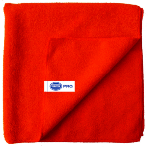 Paño Microfibra Virutex Pro Multiuso Rojo 40X40 cm Paquete de 5 Unidades