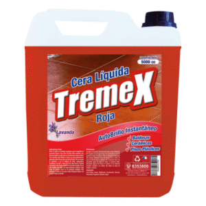 Cera Líquida Tremex Auto Brillo 5 L Rojo