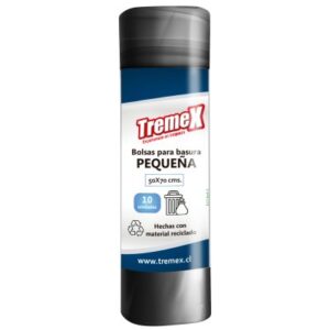 Bolsa Aseo Tremex Eco Activa Pequeña 50X70 cm 10 Unidades