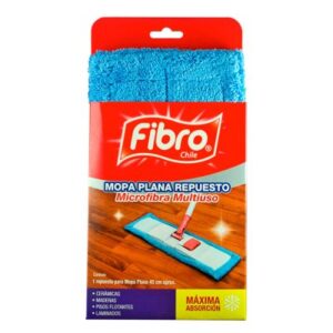 Mopa Plana Fibro Repuesto Microfibra 45 cm