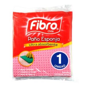 Paño Fibro Esponja Absorbente 17x18 cm