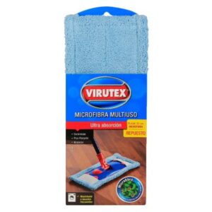 Mopa Plana Virutex Repuesto Microfibra 35 cm