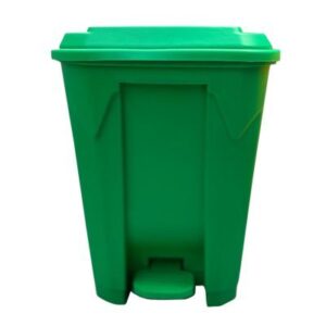 Basurero con Tapa y Pedal Verde 50 L