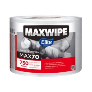 Paño de Limpieza Reutilizable Elite Maxwipe Max70 Bobina de 750 Unidades