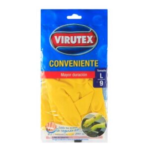 Guantes Multiuso Virutex Convenientes Amarillo Talla L