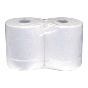 Toalla de Papel Tecnoroll Jumbo Doble Hoja 2 Rollos 150 m