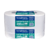 Toalla de Papel Tecnopapel Jumbo Hoja Simple 2 Rollos 250 M