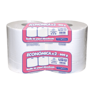 Toalla de Papel Tecnoroll Económica 2 Rollos 150 m