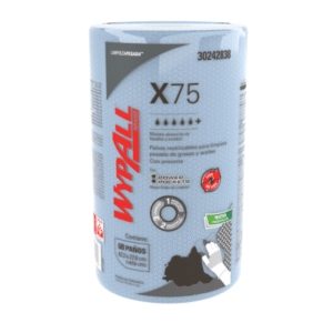 Paño de Limpieza WyPall X-75 Rollo de 60 Pañitos