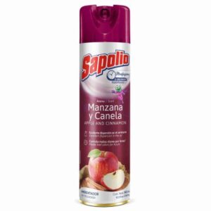 Desodorante Ambiental en Aerosol Sapolio Manzana Canela 360 cc
