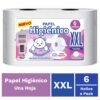 Papel higienico 6x l 100% celulosa extra virgen