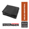 Bolsa negra industrial 80 x 110 / pack 20 unid.