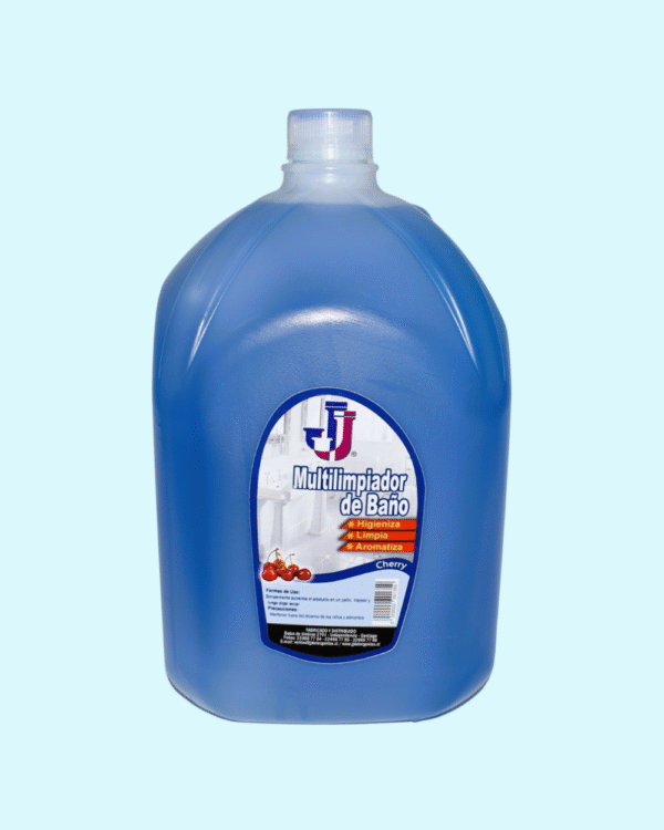 Multi Limpiador de Baño JJ Azul Cherry 5 Lts