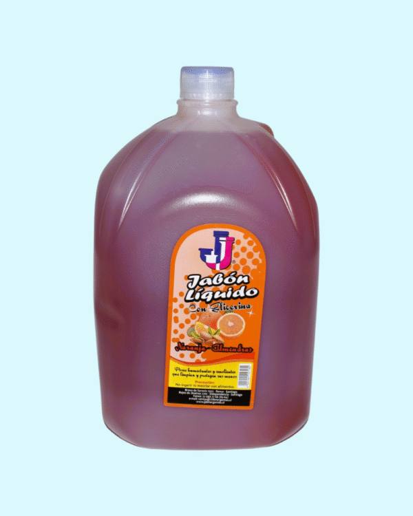 Jabón Liquido JJ Naranja Almendra 5 Lts
