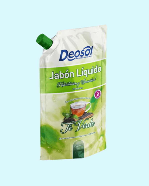 Jabón Deosol Té Verde Doypack 750 Ml