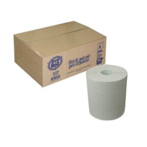Toalla de Papel EcoRoll Ecológico 6 Rollos 200 m