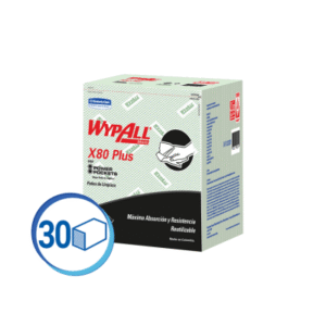 Paño de Limpieza Wypall X-80 Verde 25 Unidades