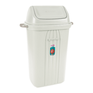 Basurero San Remo Rectagular con Tapa Vaiven 41X31X74 cm 60 L