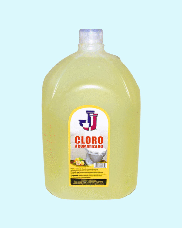 Cloro JJ olor a Limón 5 Lts