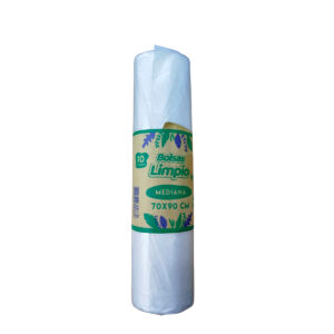 Bolsa Basura Transparente 70x90 10 Und